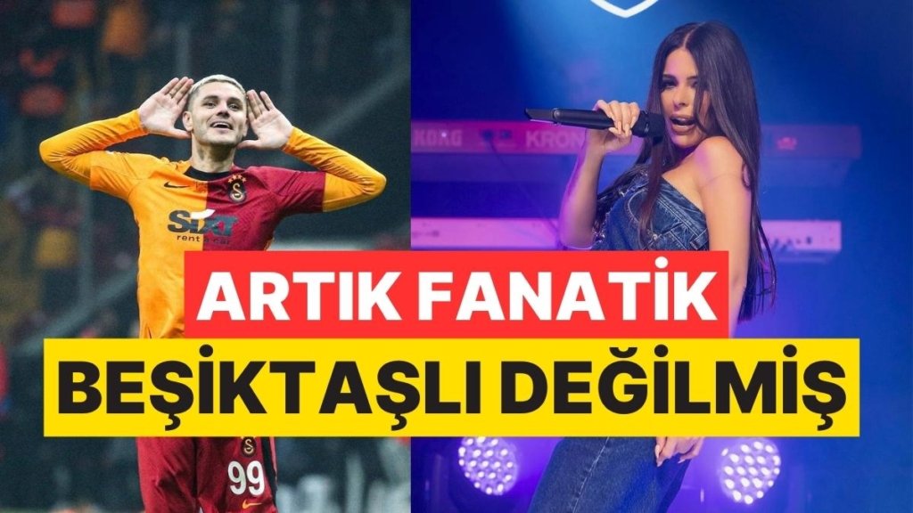 Icardi ile “Aşkın Olayım” Parçasını Söylemişti! Şarkıcı Simge’den Beşiktaşlıları Kızdıracak Açıklama