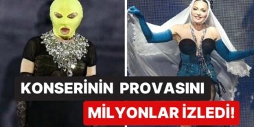 Performanslarıyla Büyüleyen Madonna’nın Brezilya’da Vereceği Konserin Provasında Giydiği Kostümler Olay Oldu