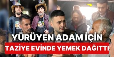CZN Burak Kendisini Görmek İçin İstanbul’a Gelmek İsterken Vefat Eden Neşet Turan’ın Cenazesinde Yemek Dağıttı