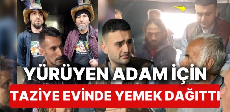 CZN Burak Kendisini Görmek İçin İstanbul’a Gelmek İsterken Vefat Eden Neşet Turan’ın Cenazesinde Yemek Dağıttı