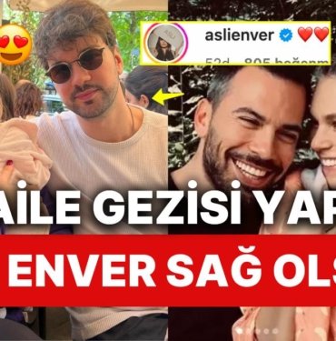 Taze Anne Eda Ece Kızı Mina İpek’le Ailecek İlk Kez Dışarı Çıktıkları Anı Aslı Enver’in Desteğiyle Paylaştı