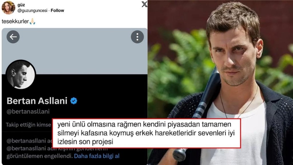 Yabani’nin ‘Alaz’ı Bertan Asllani’nin X’de Bir Takipçisini Engellemesi Tepki Çekti!