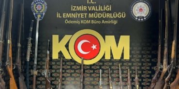 İzmir’de antika silah kaçakçılığı operasyonu