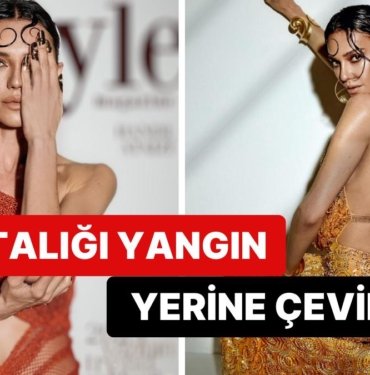 Hande Ataizi Yazı Getirdi! Dergiye Verdiği Pozlarla Ortalığı Yangın Yerine Çeviren İsim Büyük Beğeni Topladı