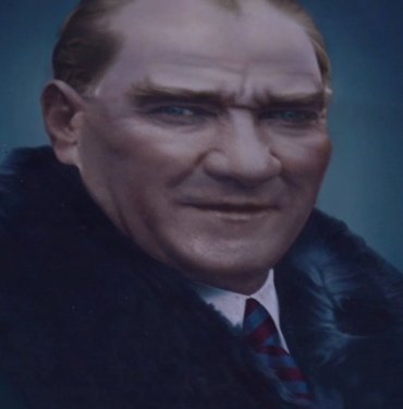 Atatürk’ün orijinal tarihi portresi MEB’in arşivinde