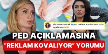 Ceyda Düvenci’nin Ped Açıklamasını Duyan Ebru Şancı “Reklam Kovalıyor” Yorumuyla Dikkat Çekti