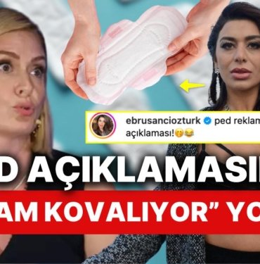 Ceyda Düvenci’nin Ped Açıklamasını Duyan Ebru Şancı “Reklam Kovalıyor” Yorumuyla Dikkat Çekti