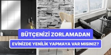 Ev Sahibine Sormaya Gerek Kalmadan Evde Yenilik Yapmanızı Sağlayacak Bütçe Dostu Ürünler