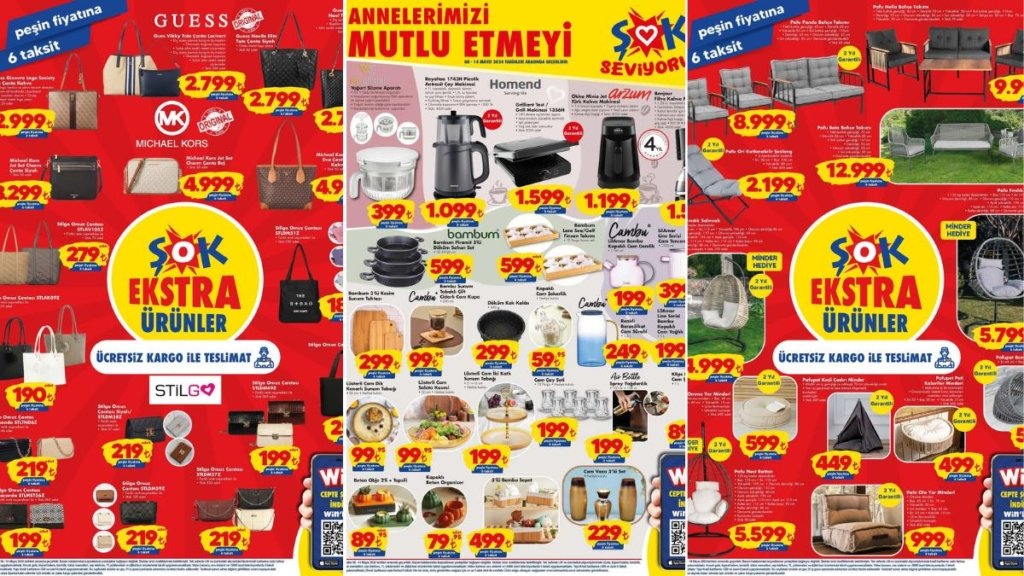 ŞOK’a Filtre Kahve Makinesi Geliyor! 8 Mayıs 2024 ŞOK Aktüel Ürünler Kataloğu