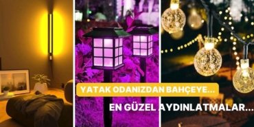 Dekorasyonda Işıklandırmanın Önemini Bilenlerin Hemen Sepetine Atacağı 13 Ürün