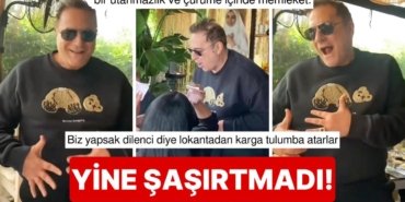 Arap Turistlerden Para Toplamak İçin Şekilden Şekle Girip Dans Eden Mehmet Ali Erbil Yine Şaşırtmadı!
