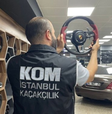 90 milyon değerinde kaçak oto yedek parçaları ele geçirildi