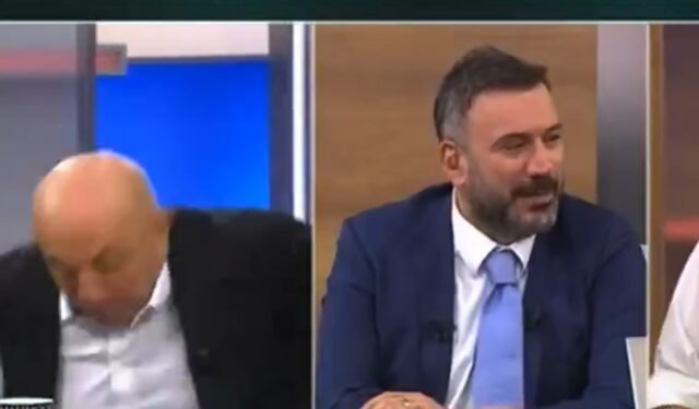Ünlü yorumcu Sinan Engin canlı yayın sandalyeden düştü! Stüdyo kahkahaya boğuldu, o anlar paylaşım rekoru kırdı