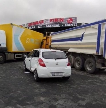 Kayseri’de 6 araç birbirine girdi: Yaralılar var
