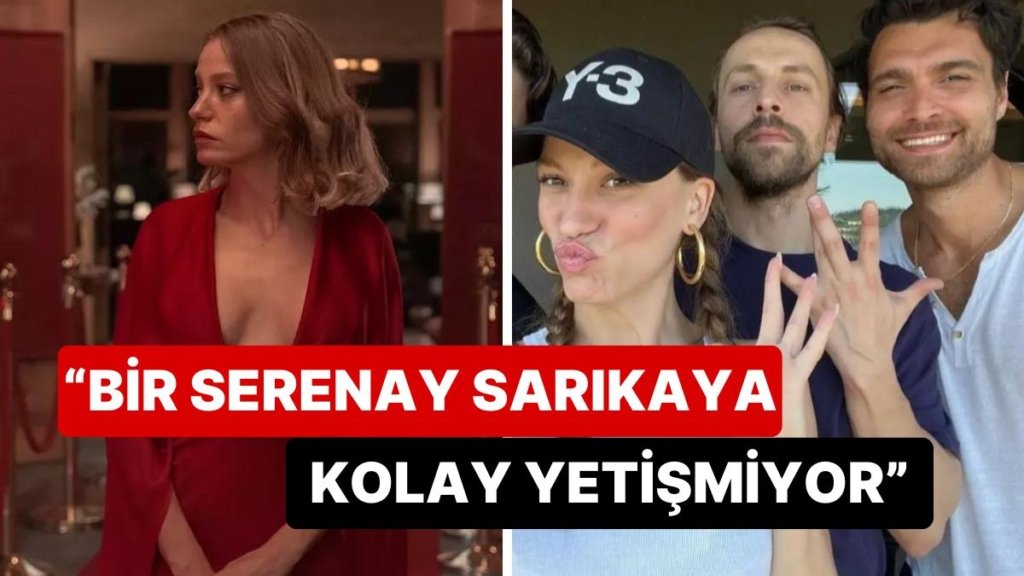 Kimler Geldi Kimler Geçti Dizisinin Senaristi Ece Yörenç Başroldeki Serenay Sarıkaya’yı Yere Göğe Sığdıramadı