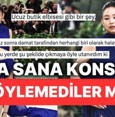 BlackPink Üyesi Jennie Met Gala Konseptinden Bihaber Giyimiyle Yerin Dibine Sokan Yorumlardan Nasibini Aldı
