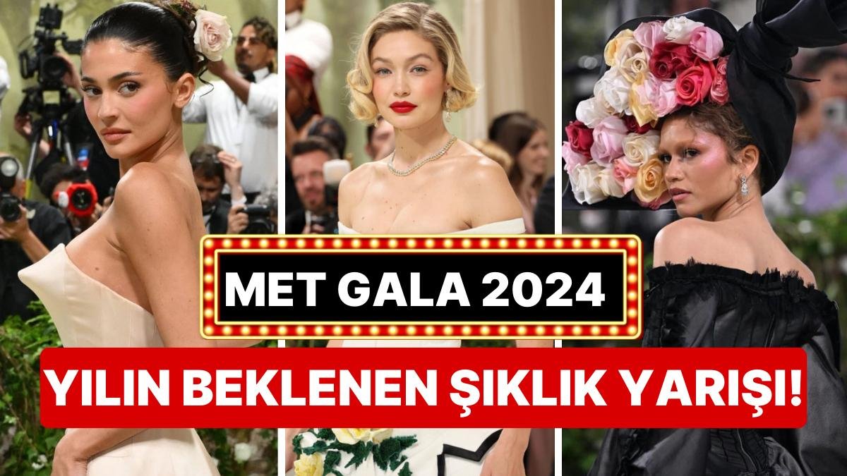 Yılın Beklenen Kırmızı Halısı Geldi! 2024 Met Gala’nın En Şık ve Rüküş İsimlerini Beraber Seçiyoruz!