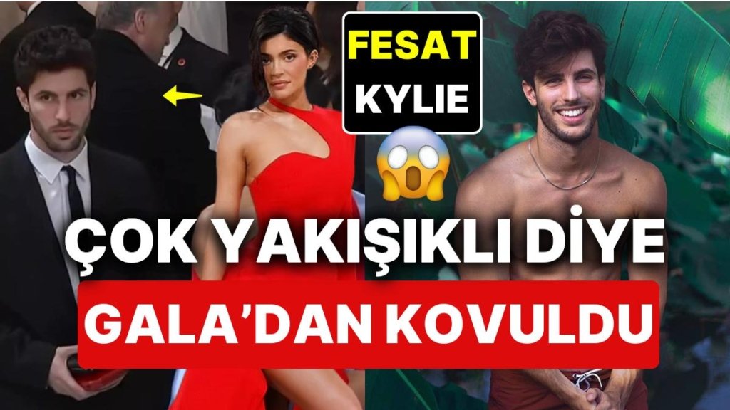 Met Gala Skandalı: İtalyan Model Kylie Jenner’ı Yakışıklılığıyla Gölgede Bıraktığı İçin Gala’dan Kovuldu!