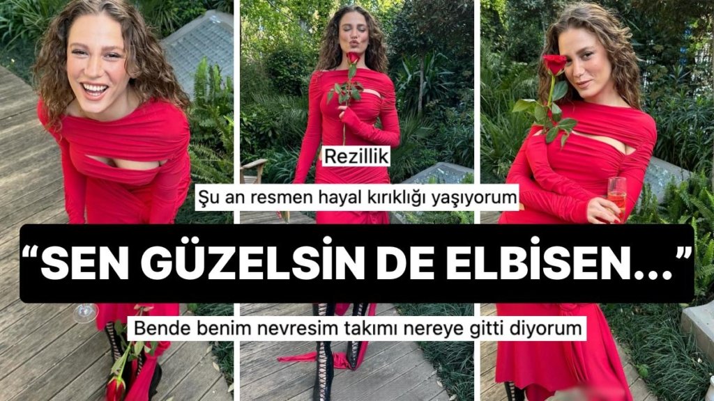 Bu Sefer Olmadı: Serenay Sarıkaya’nın Kırmızılara Büründüğü Gala Kombinin Her Bir Detayı Dillere Ayrı Düştü