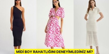 Gündelik Kombinlerinizde Midi Elbiseler Tercih Etmeyi Seviyorsanız Bu 12 Parça Tam Size Göre!