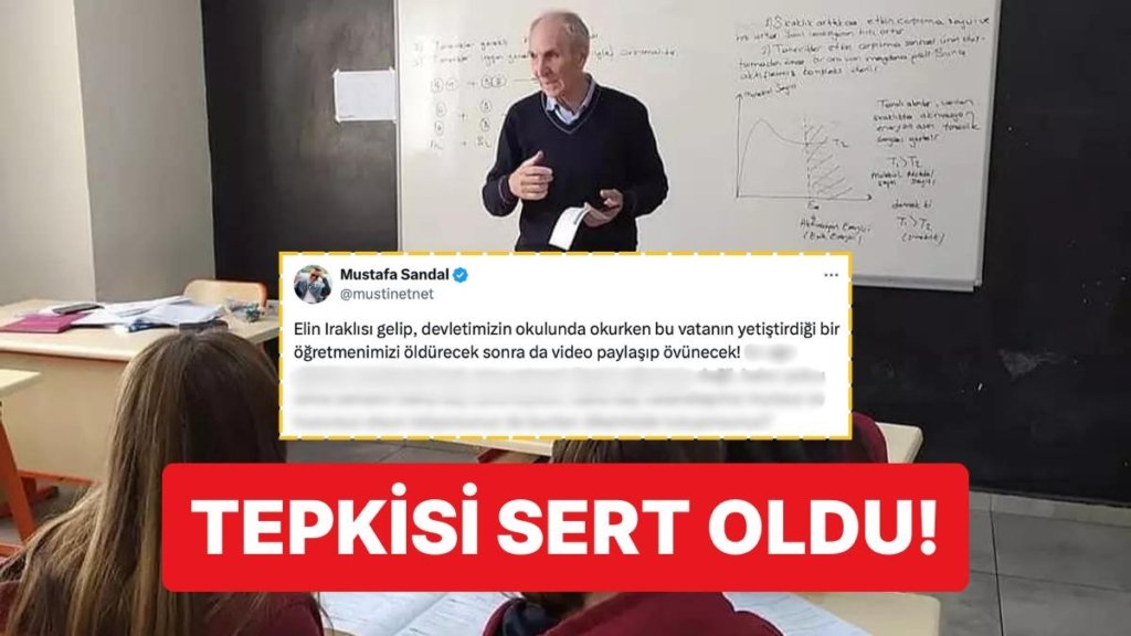 Öğrenci Okul Müdürünü Vurmuştu: Mustafa Sandal Yaşanan Katliama Tepki Gösterdi!