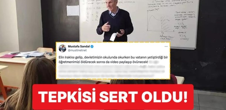 Öğrenci Okul Müdürünü Vurmuştu: Mustafa Sandal Yaşanan Katliama Tepki Gösterdi!