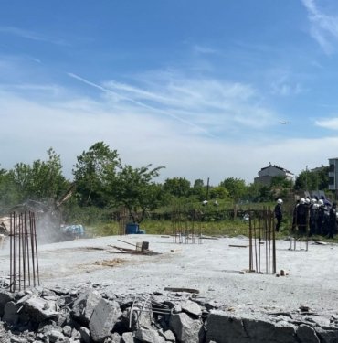Arnavutköy’de yıkım gerginliği