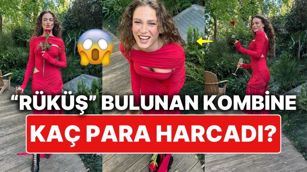 Serenay Sarıkaya’nın Çiçekçi Kızdan Hallice Gala Elbisesine Ne Kadar Ödediği Ortaya Çıktı