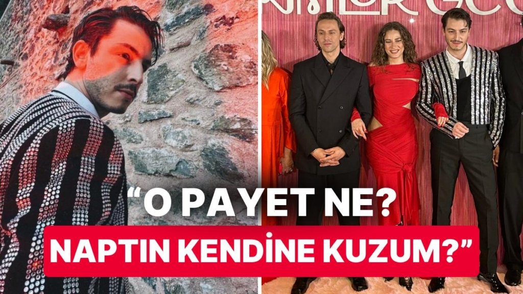 “Kimler Geldi Kimler Geçti” Galasına Katılan Boran Kuzum’un Payetli Ceketi Modaseverlerin Diline Fena Düştü!