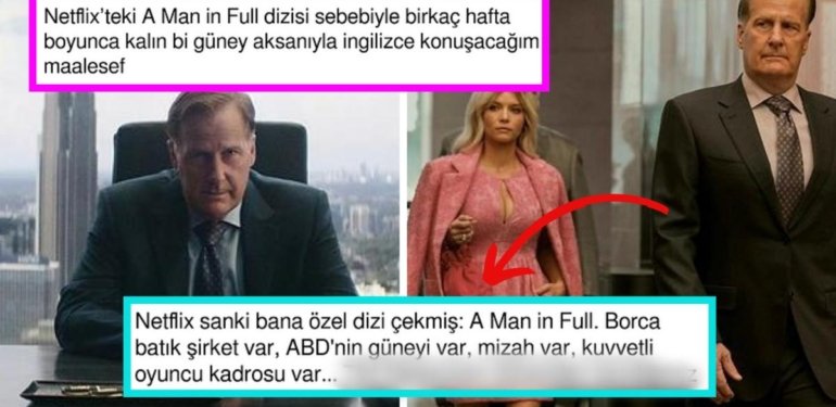 İflasın Eşiğindeki Bir Emlak Kralını Anlatan Netflix Dizisi ‘A Man in Full’e İzleyenlerden Gelen Tepkiler