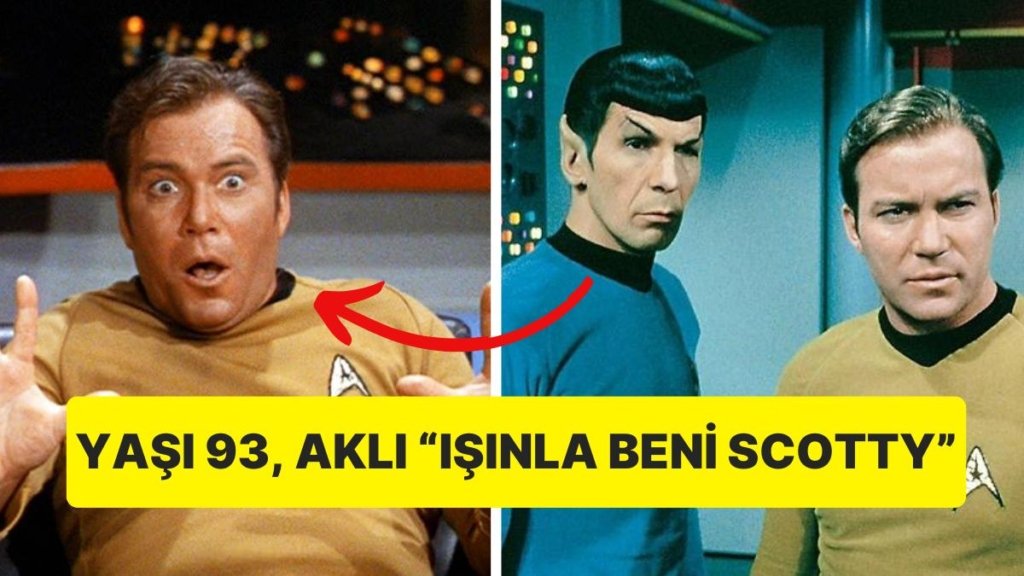 Star Trek’te Kaptan Kirk’ü Canlandıran Ünlü Oyuncudan Duyanları Çok Şaşırtacak Bir Fikir Geldi!