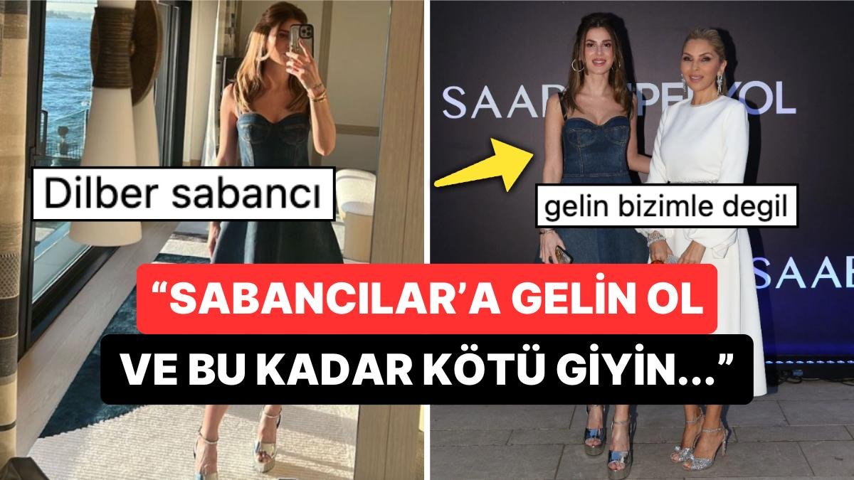Merakla Beklenen Defileye Kayınvalidesi Arzu Sabancı’yla Katılan Nazlı Sabancı’nın Kombini Topa Tutuldu!