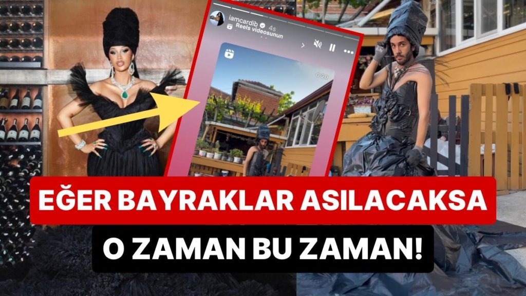 Met Gala’daki Heybetiyle İlgi Odağı Olan Cardi B Kendisini Taklit Eden Görünmezkaza’yı Görmezden Gelemedi!
