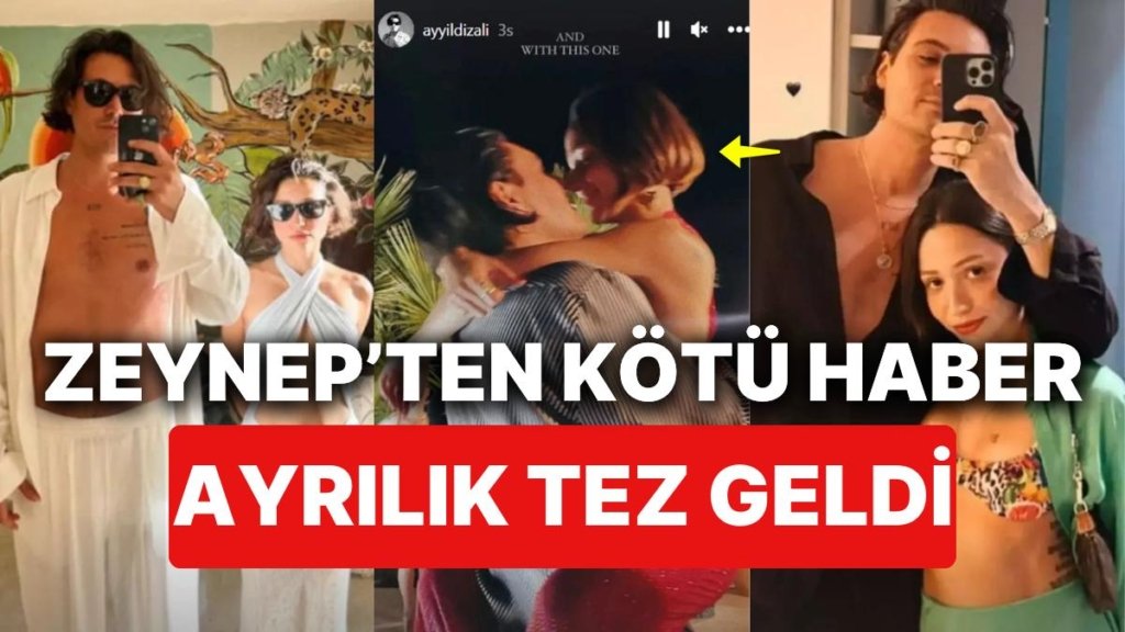 Zeynep Bastık’ın Büyük Aşkı Ali Can Ayyıldız’dan Ayrıldığı İddia Edildi