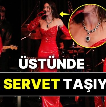 Defne Samyeli’nin Sahneye Çıktığı Bir Servet Değerindeki Mücevherinden Gözlerimizi Alamadık!