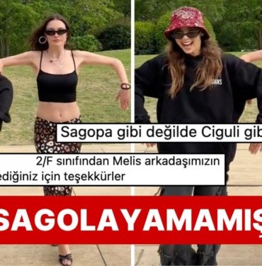 Latin Ateşiyle Dans Ederken Hepimizi Anksiyete Krizine Sokan Melis Sezen’in Bu Sefer Sagopa Taklidi Olay Oldu