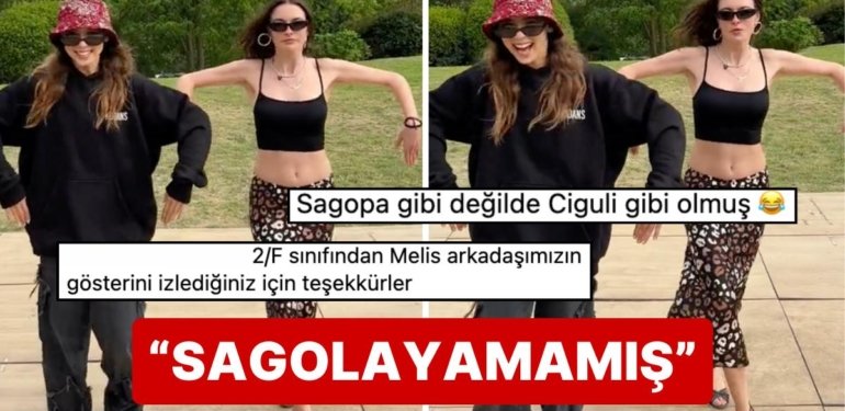 Latin Ateşiyle Dans Ederken Hepimizi Anksiyete Krizine Sokan Melis Sezen’in Bu Sefer Sagopa Taklidi Olay Oldu