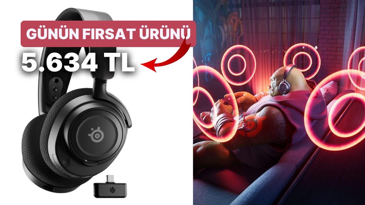 Günün Fırsatı: Çok Satanlar Listesinin Yıldızı SteelSeries Arctis Nova 7 Kablosuz Kulaklık İndirimde!