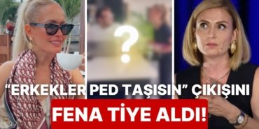 Yine Yaptı Yapacağını: Meriç Keskin, Ceyda Düvenci’nin “Erkekler de Ped Taşısın” Çıkışını Fena Tiye Aldı!