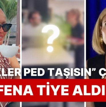 Yine Yaptı Yapacağını: Meriç Keskin, Ceyda Düvenci’nin “Erkekler de Ped Taşısın” Çıkışını Fena Tiye Aldı!
