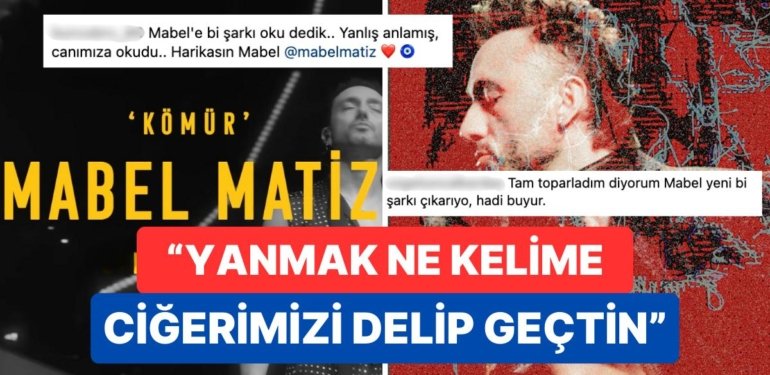 “Gözleri Kömür, Gömleği Nakış”: Mabel Matiz’in Kömür Adlı Yeni Şarkısı Birçok Parçanın Pabucunu Dama Attı!