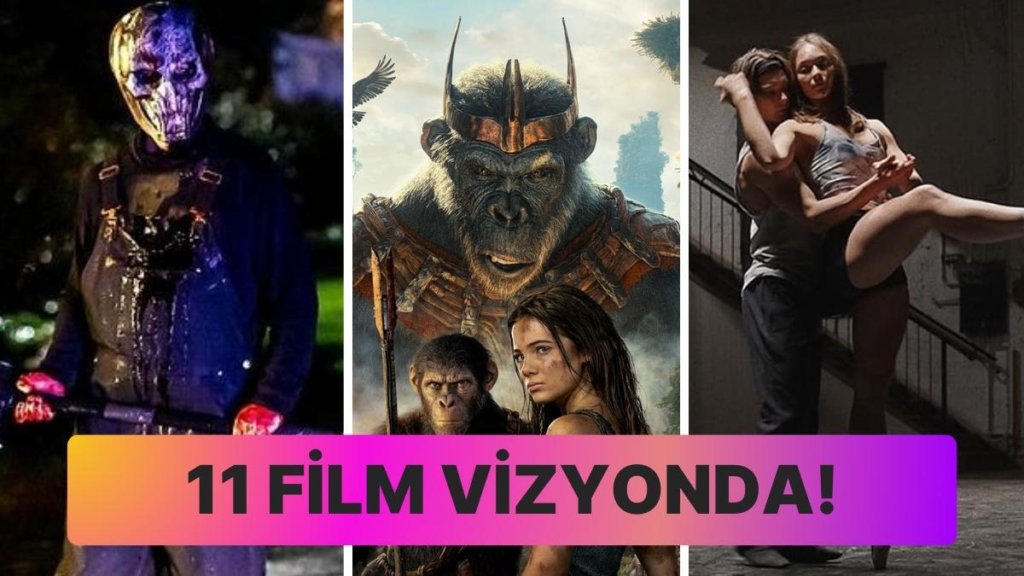 Sinemalarda Bu Hafta: ‘Maymunlar Cehennemi: Yeni Krallık’tan ‘Beyaz Eşya’ya 11 Film Vizyonda!