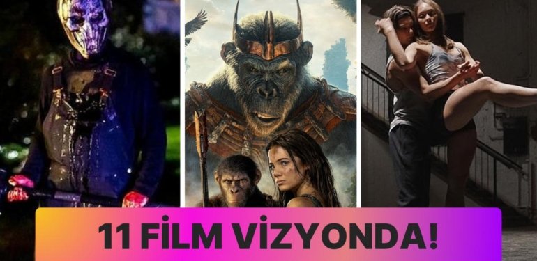 Sinemalarda Bu Hafta: ‘Maymunlar Cehennemi: Yeni Krallık’tan ‘Beyaz Eşya’ya 11 Film Vizyonda!