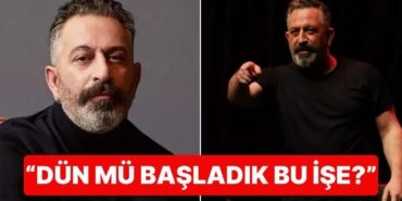 Seyircisine Sinirlenip Sahneyi Terk Ettiği İddia Edilen Cem Yılmaz’dan İlk Açıklama Geldi!
