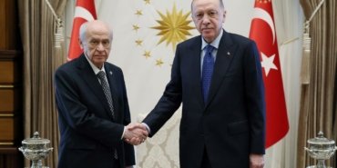 Cumhurbaşkanı Erdoğan, Bahçeli ile görüştü