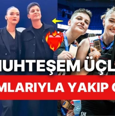 Zehra Güneş, Melissa Vargas ve Ebrar Karakurt Simsiyah Takımlarıyla Filenin Değil Gönlümüzün de Sultanı Oldu