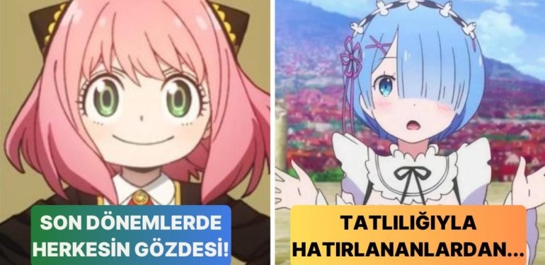 Tatlılıkları Yüzünden Adeta Yanaklarını Sıkasınız Gelecek: Tüm Zamanların En Tatlı 30 Anime Karakteri
