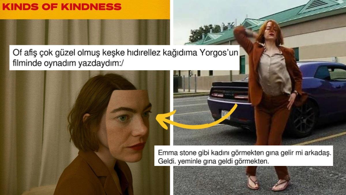 Lanthimos’un Son Filmi Kinds of Kindness’ın Afişlerine Gelen Birbirinden İlginç Tepkiler