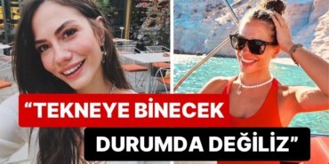 Yaz Sezonlarını Mavi Sularda Geçiren Demet Özdemir de Yüksek Fiyatlardan Dertlendi: “Binecek Durumda Değiliz”
