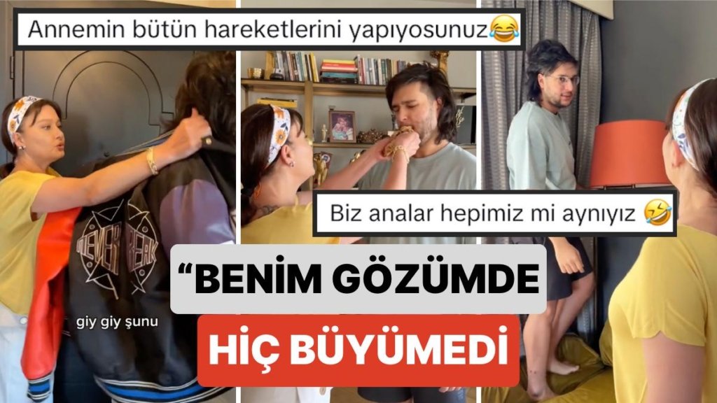 Paylaştığı Videolara Güldüren Nurgül Yeşilçay Bu Sefer de Oğluyla Birlikte Bir “Anneler Günü” Videosu Çekti